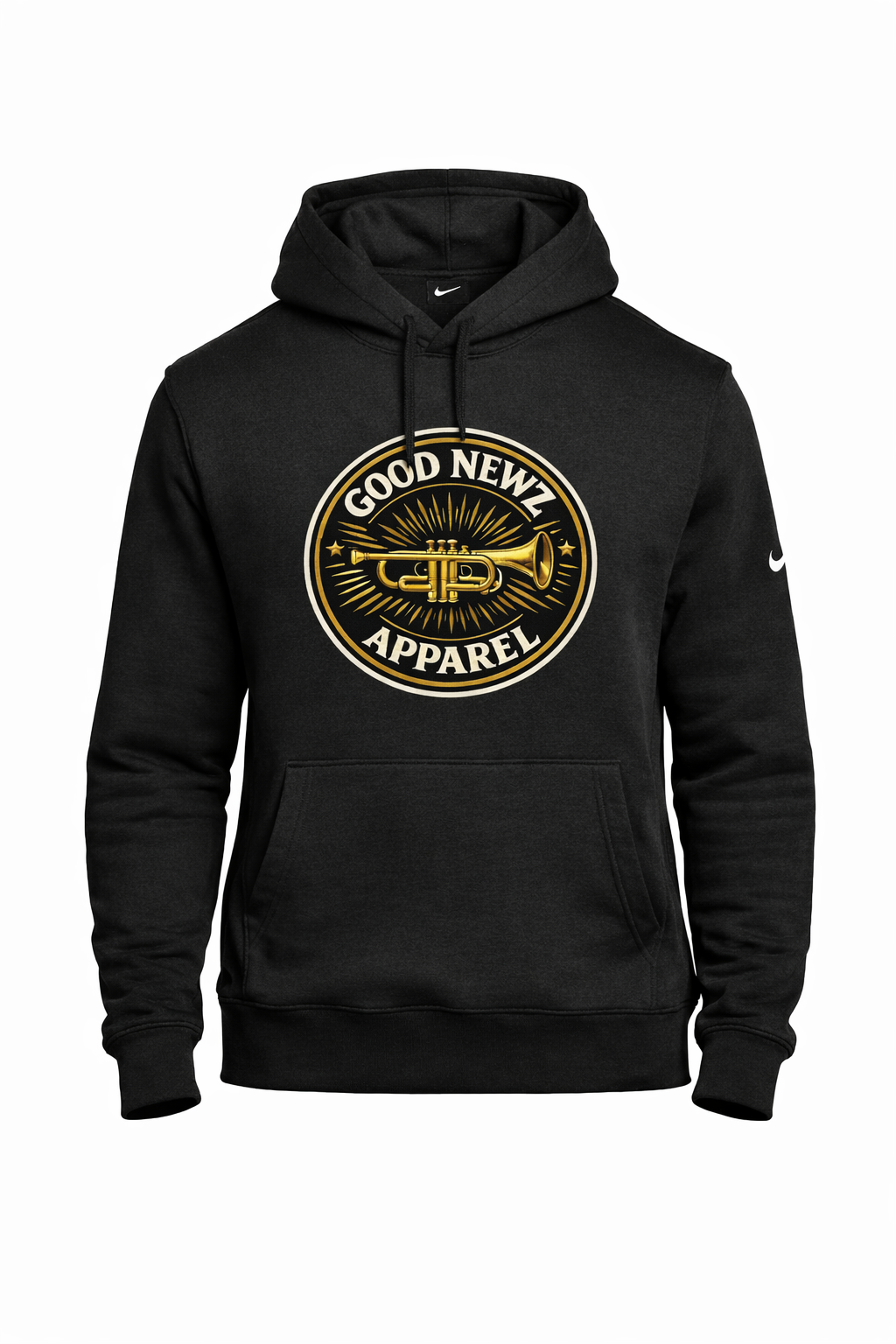 Nike Club Fleece Sleeve Swoosh Pullover Hoodie – Trumpet