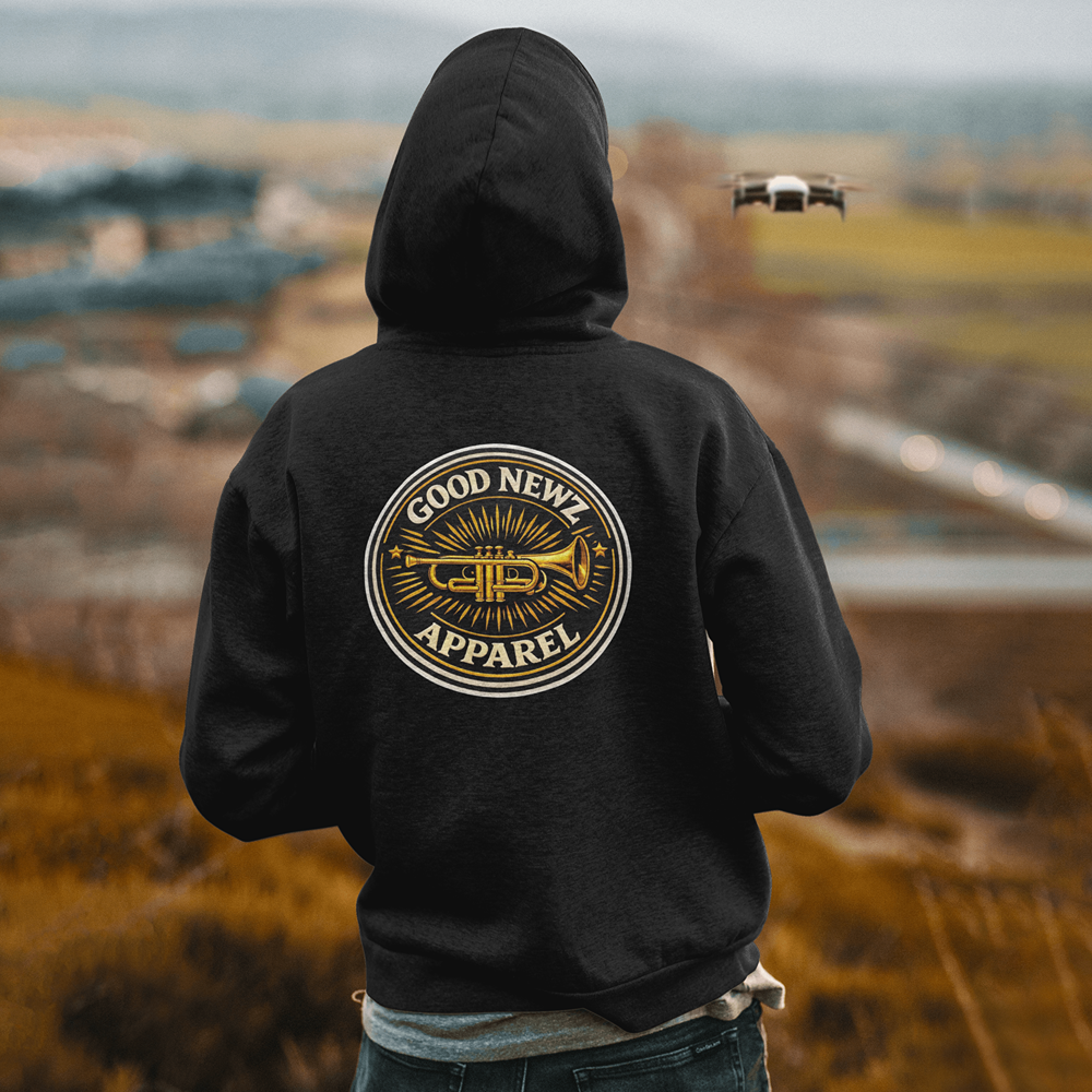 Champion® Powerblend® Pullover Hoodie - Trumpet
