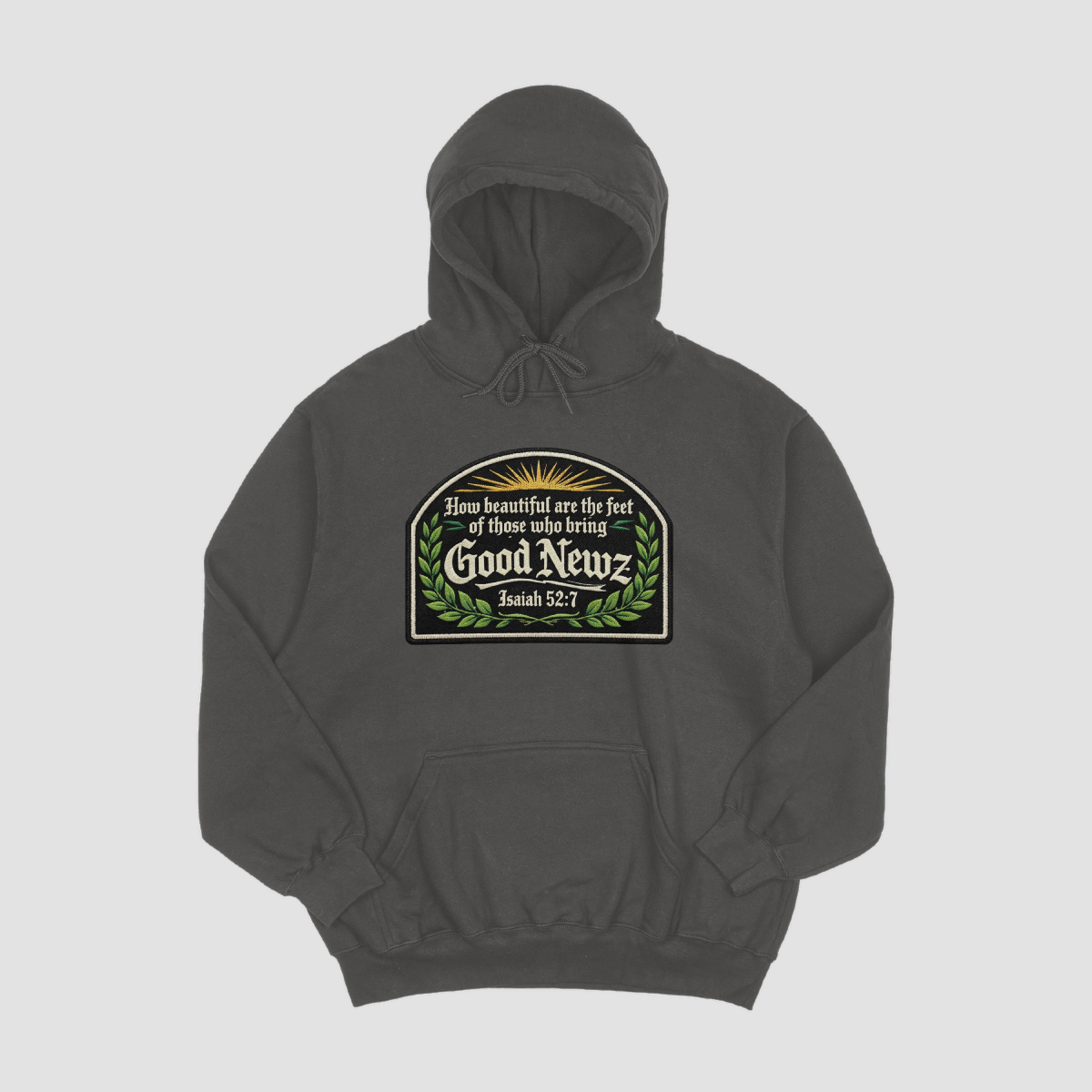 Nike Club Fleece Sleeve Swoosh Pullover Hoodie – Isaiah 52:7